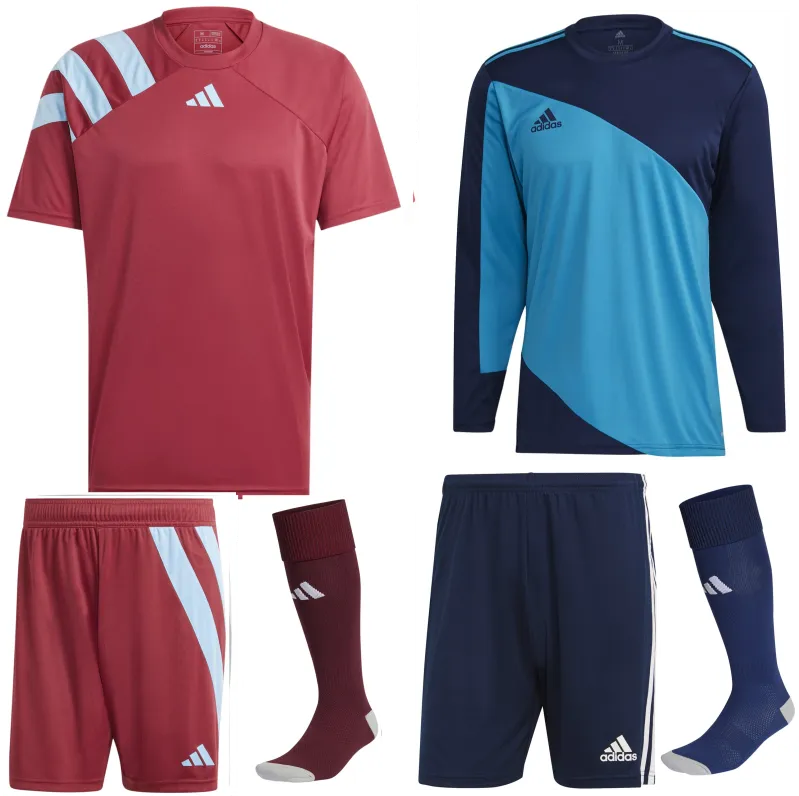ADIDAS FORTORE 23 PREMIUM KIT BUNDLE MAROON SKY
