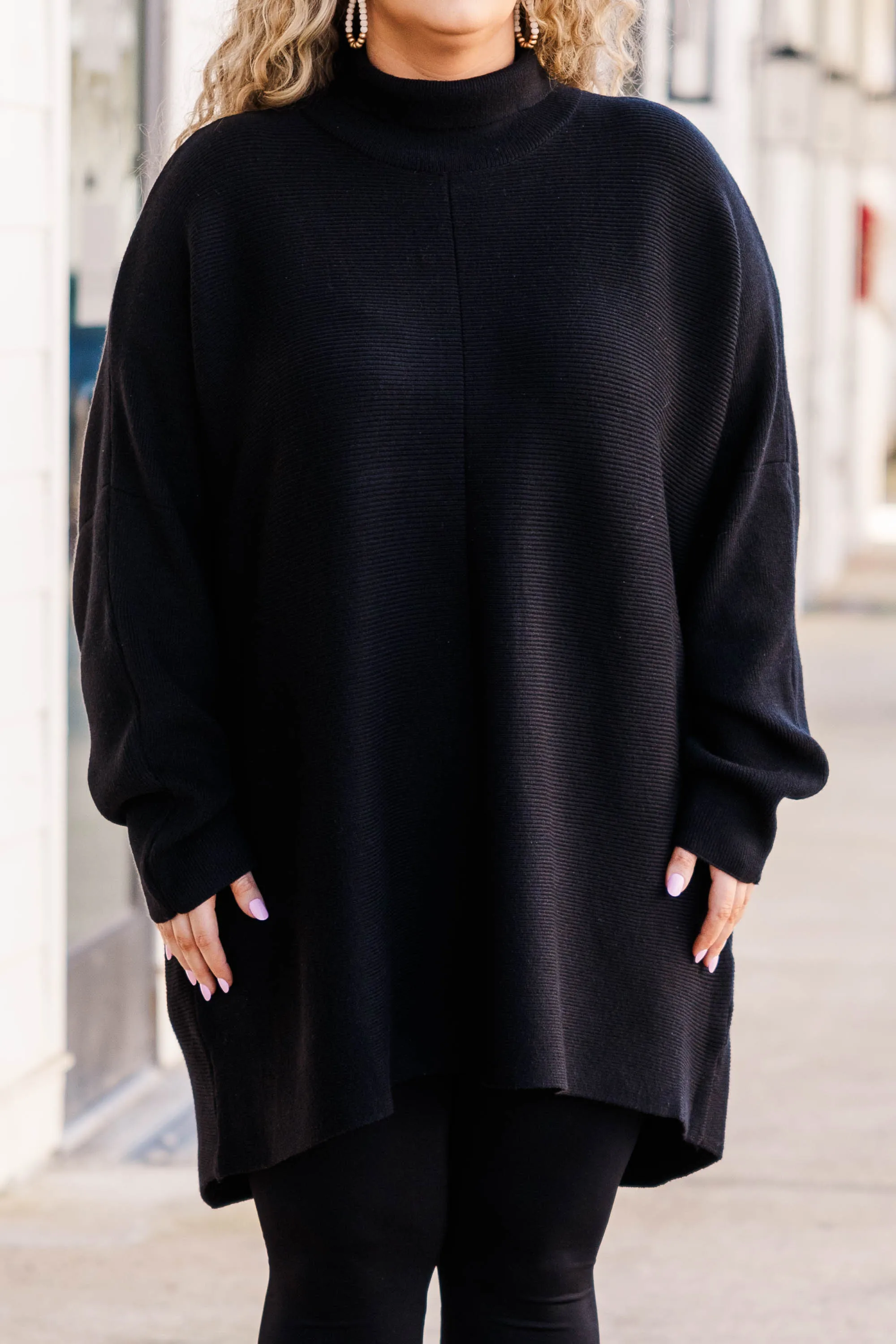 All In Theory Sweater, Black