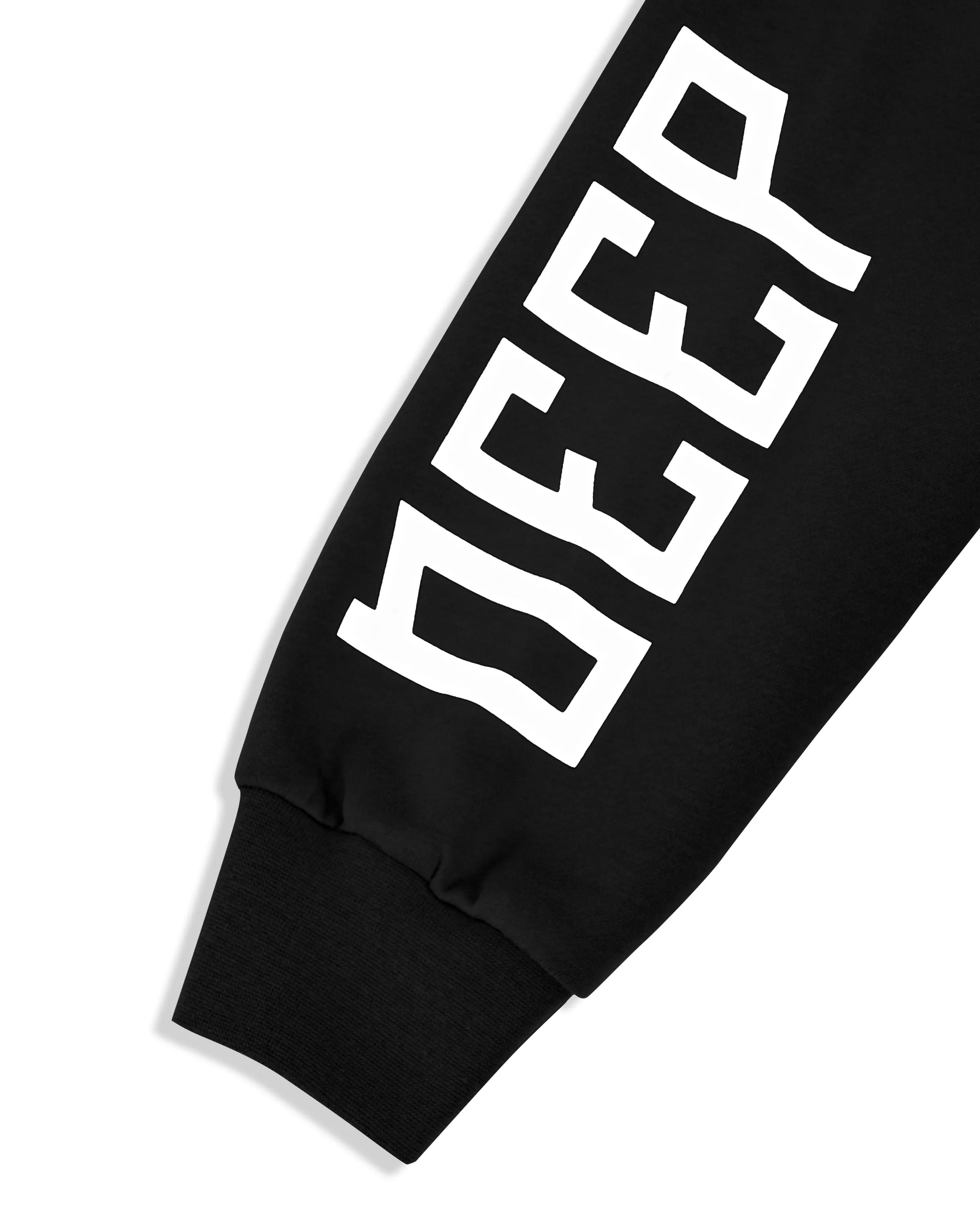 BLACK FLEECE PULLOVER HOODIE