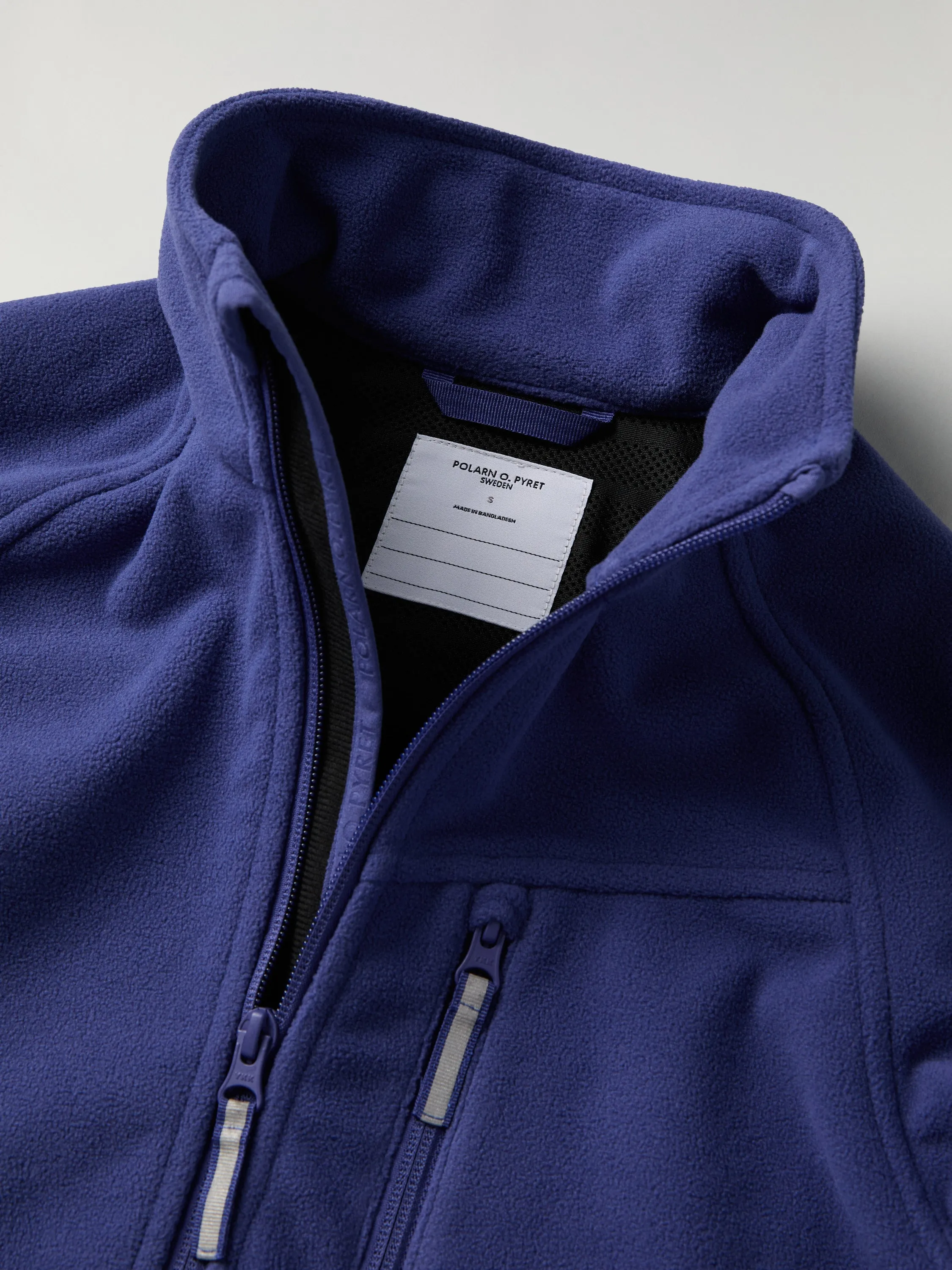 Blue Waterproof Adult Fleece Jacket
