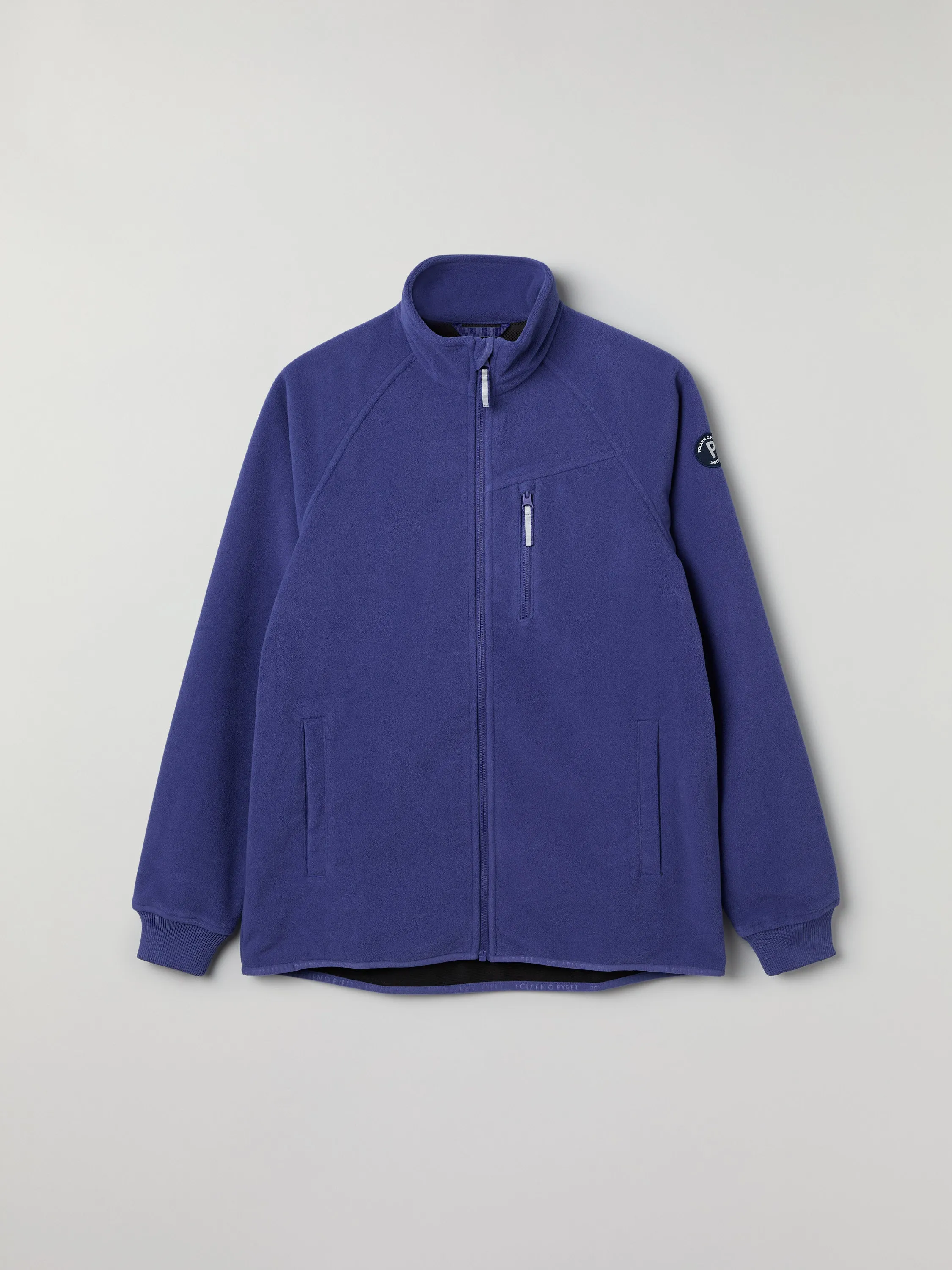 Blue Waterproof Adult Fleece Jacket