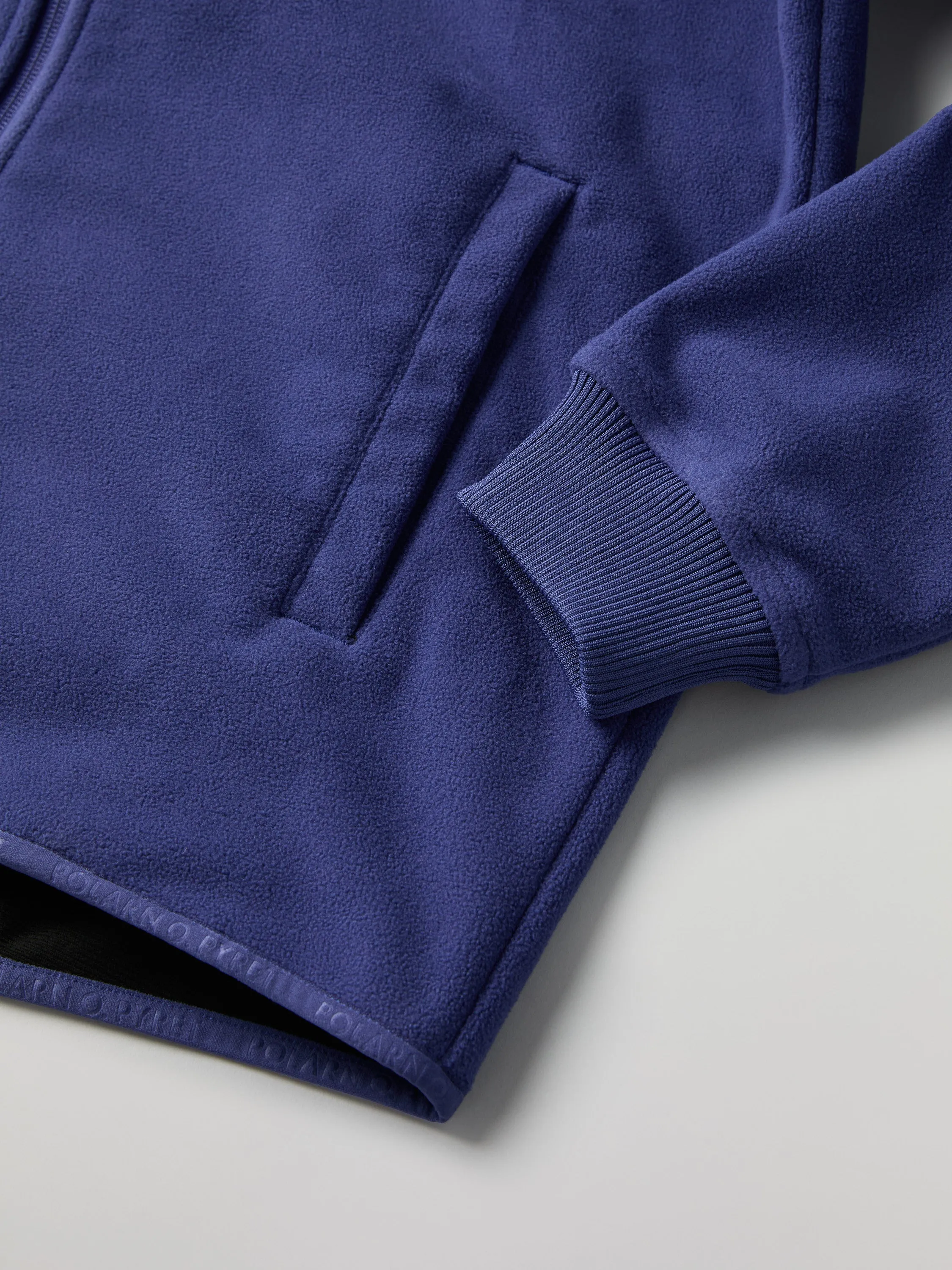 Blue Waterproof Adult Fleece Jacket
