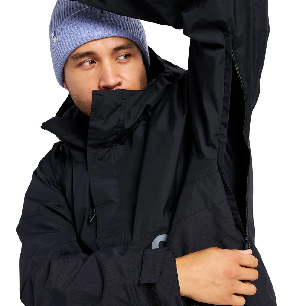Burton 2024 Frostner Anorak Jacket - True Black