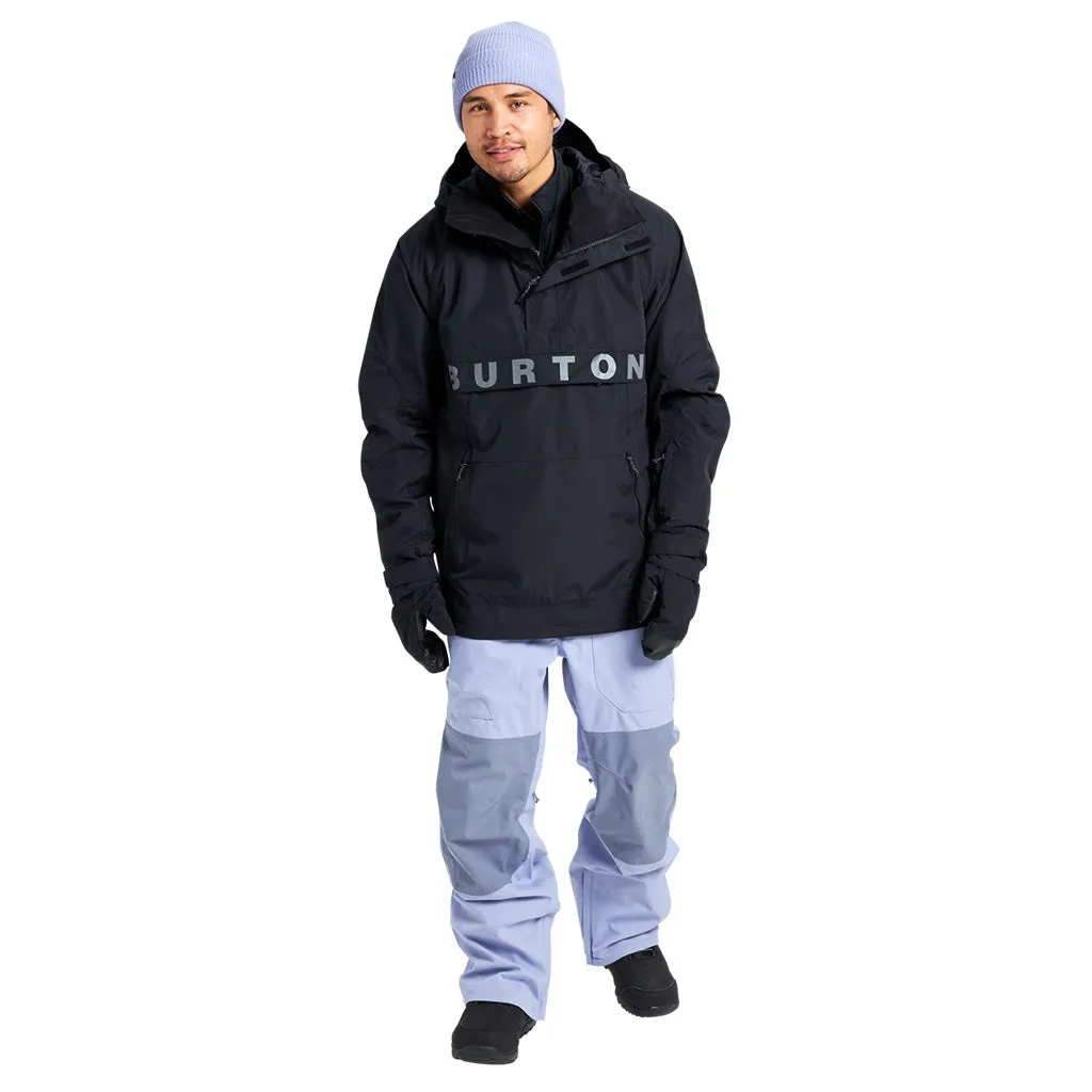 Burton 2024 Frostner Anorak Jacket - True Black