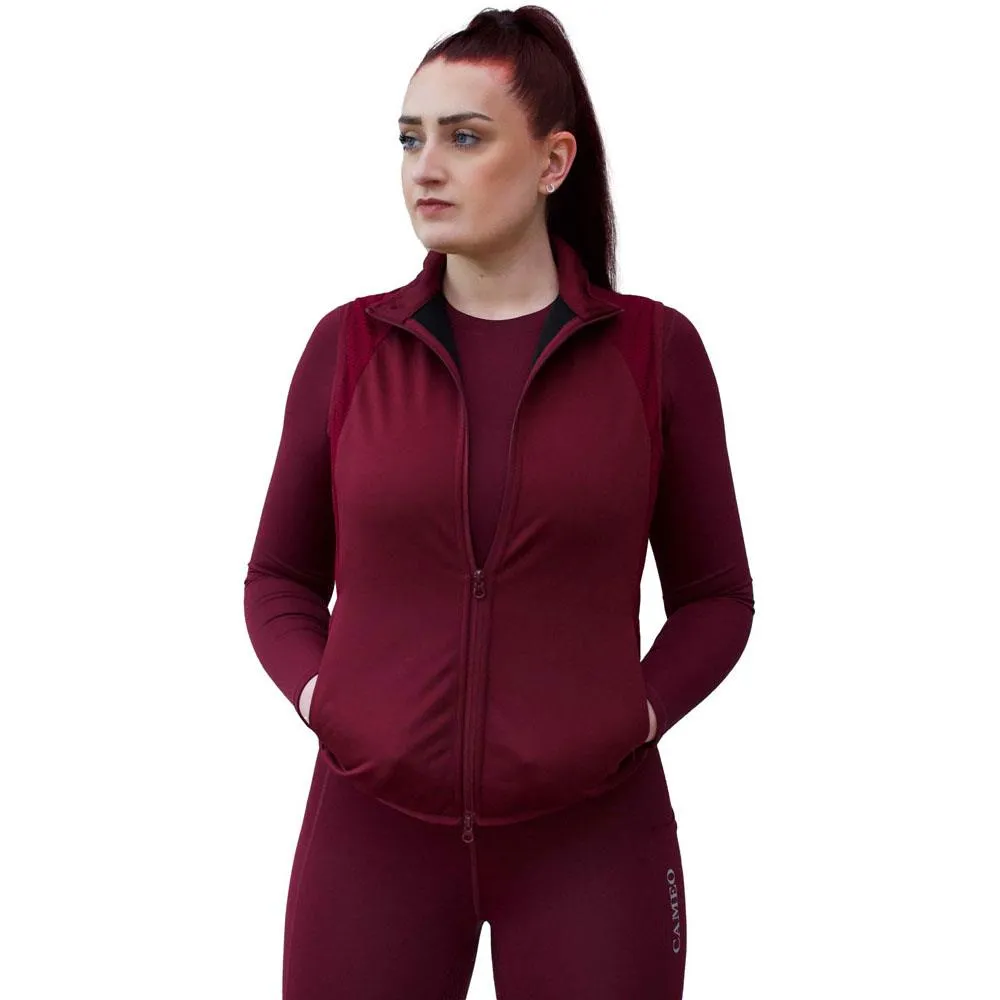 Cameo Performance Technical Horse Riding Gilet: Practical/stylish fleece lining