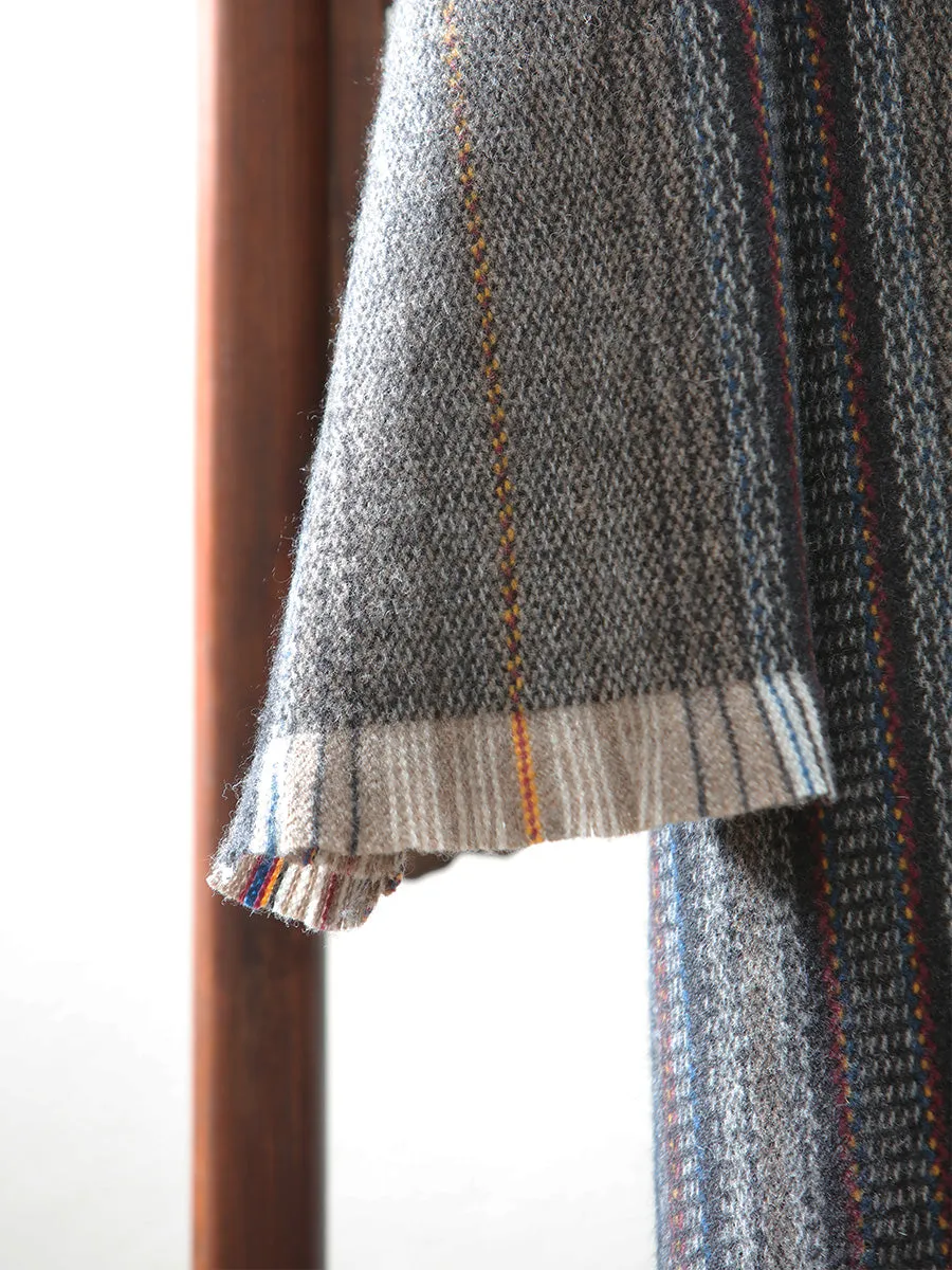 Cashmere and Yak wool robe
