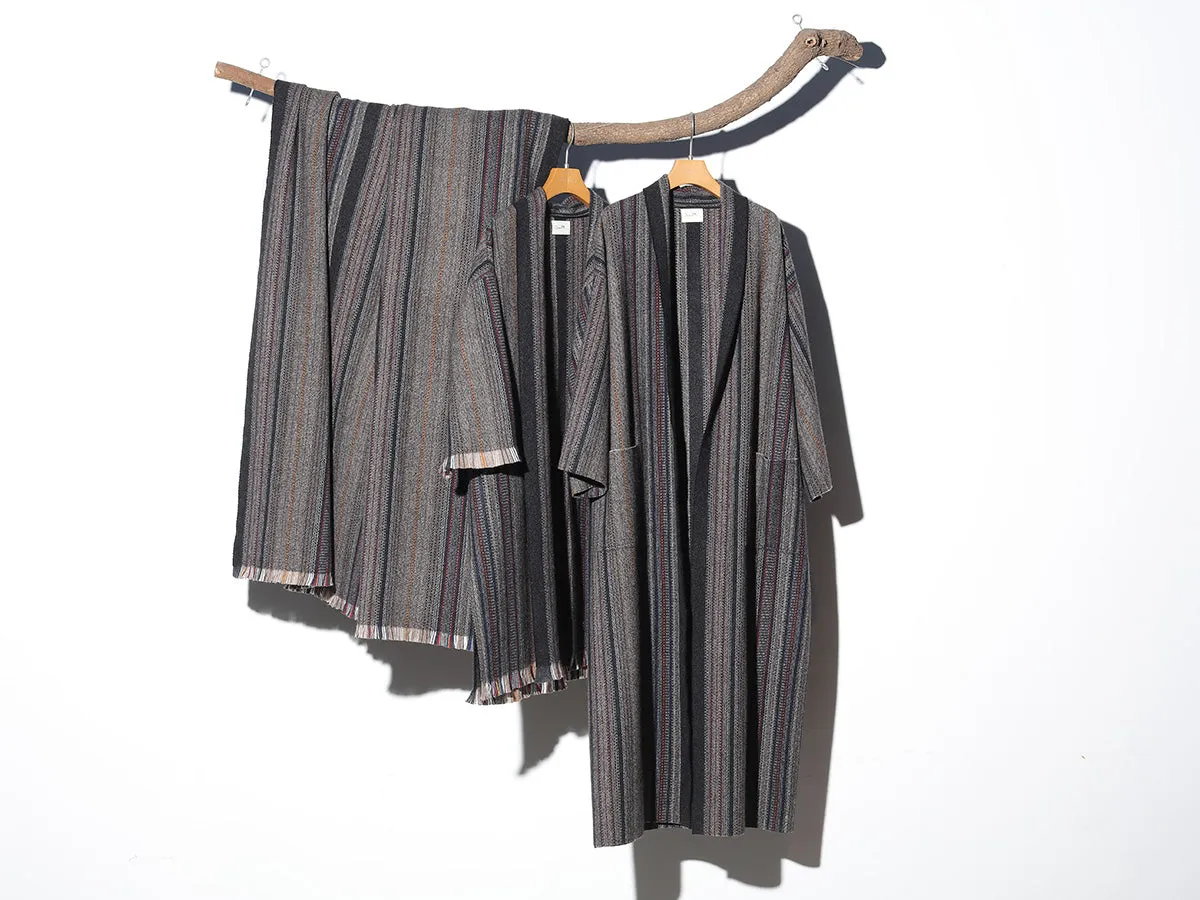 Cashmere and Yak wool robe