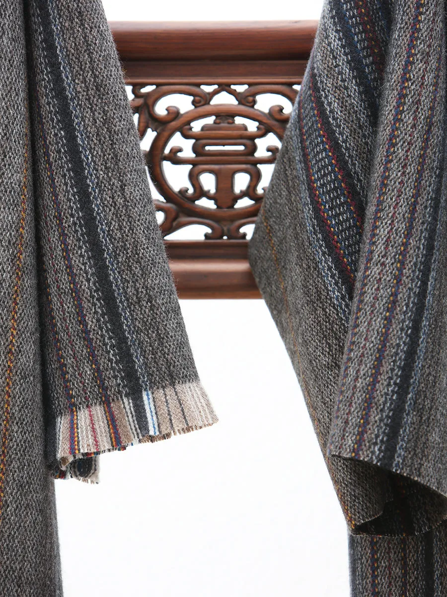 Cashmere and Yak wool robe