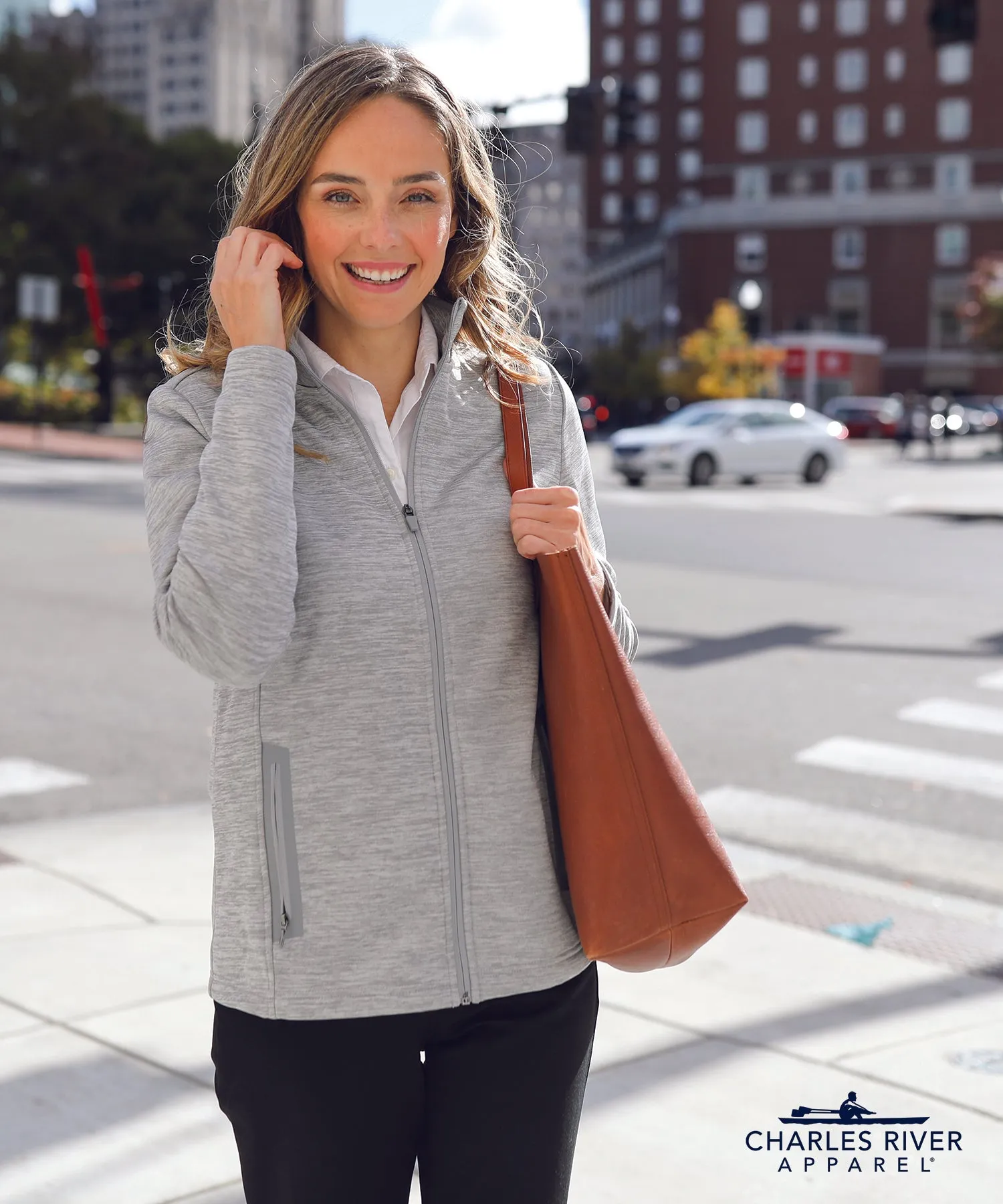 Charles River Women's Brigham Knit Jacket