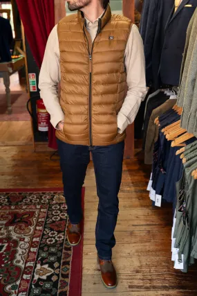 Coffee Liqueur Gilet Casual Look