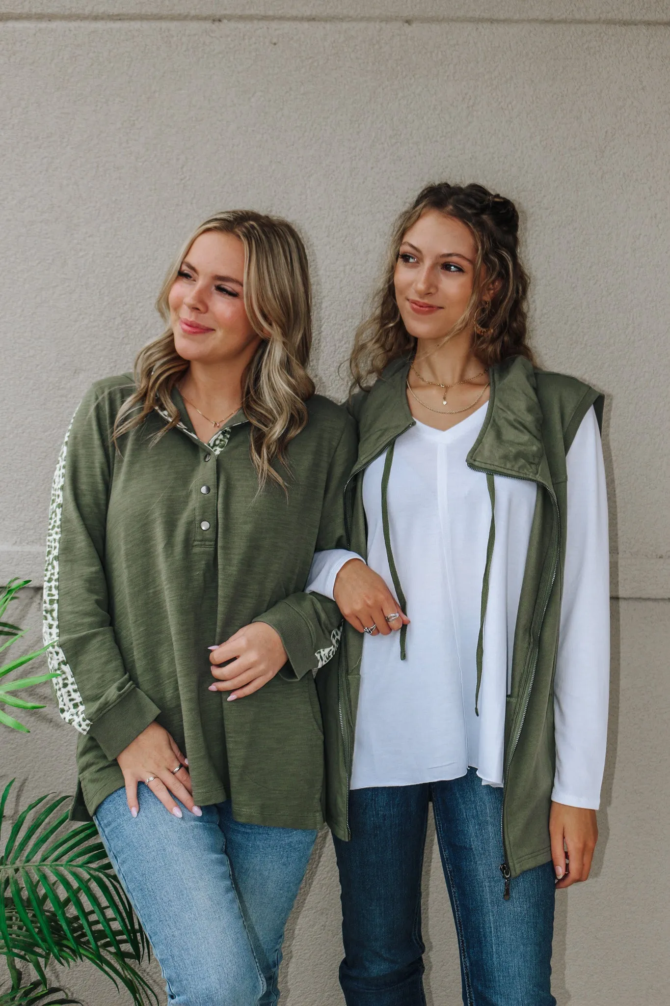 Coffee Run Green Vest