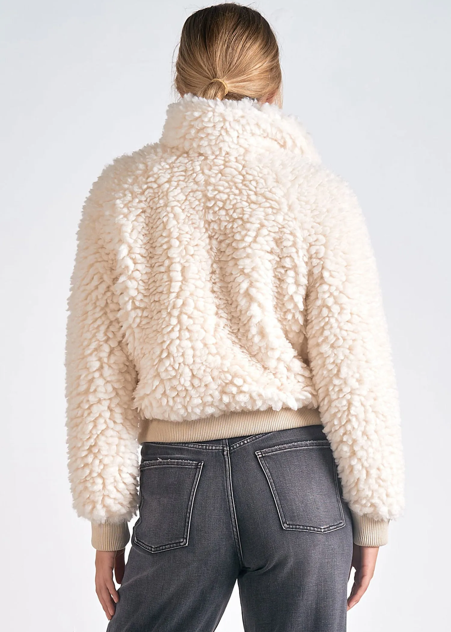 Elan Sherpa Bomber Jacket - MD