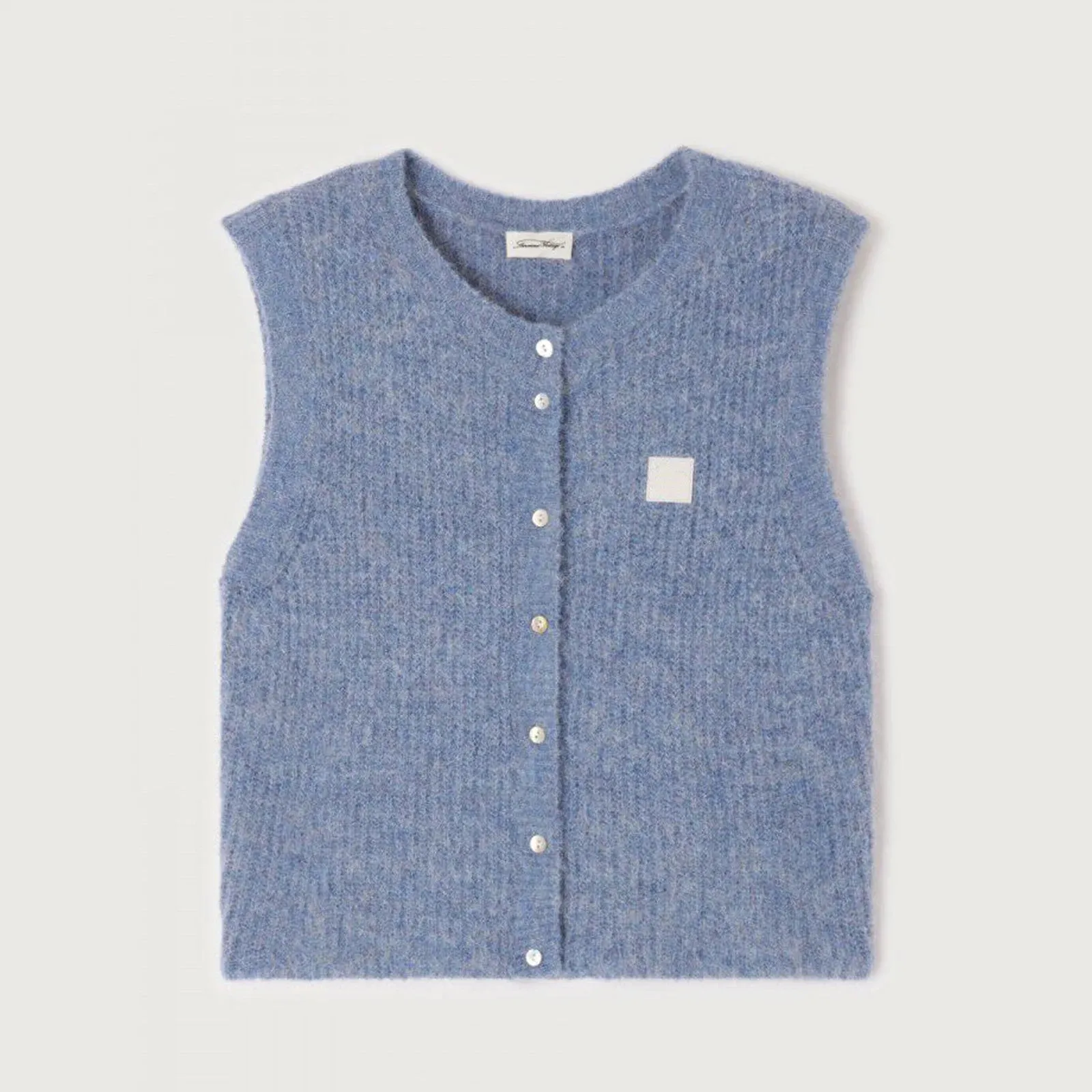 Fashionkova Gaono Women Knitted Tank Tops Casual Summer Solid Color Button Front Basic Vest Sleeveless Shirt y2k Aesthetic Clothes