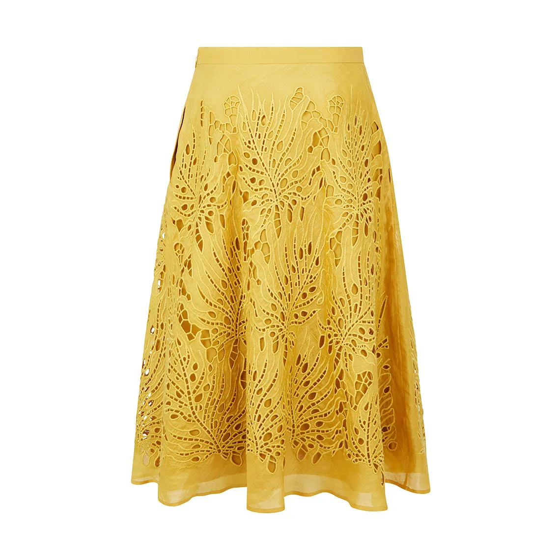 Felix Filigree Yellow Skirt