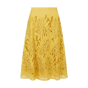 Felix Filigree Yellow Skirt
