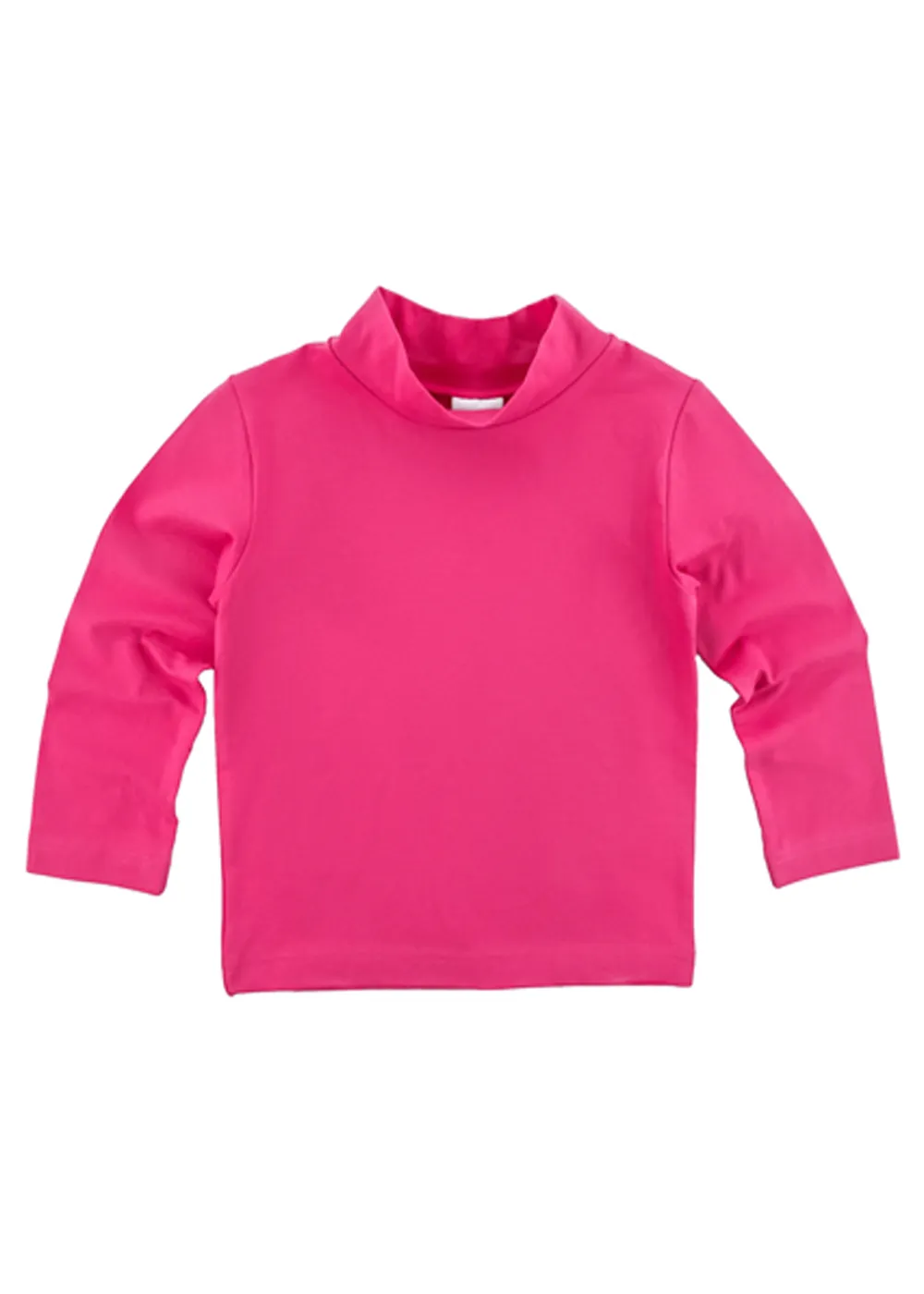 Fuchsia Mock Turtleneck