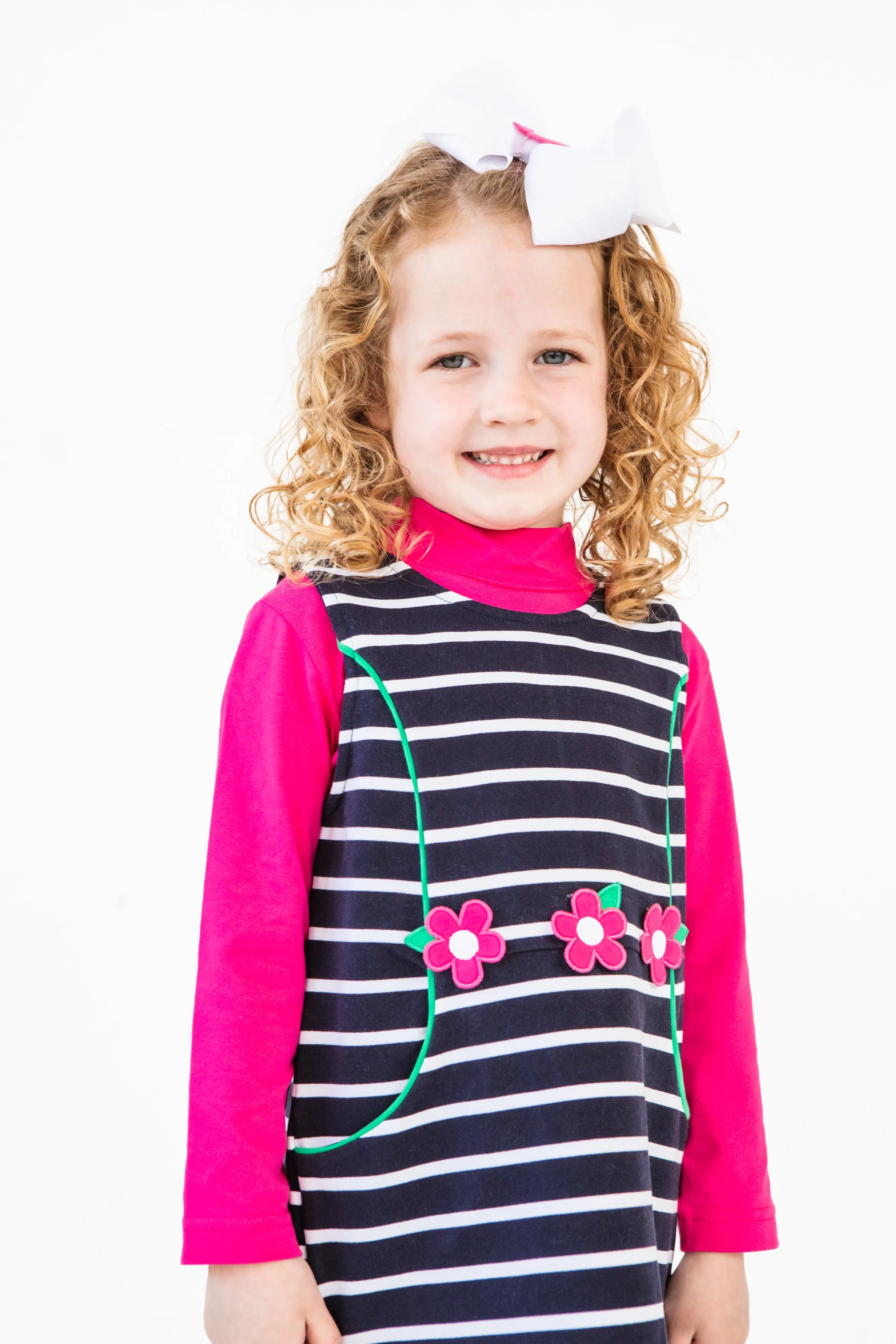 Fuchsia Mock Turtleneck
