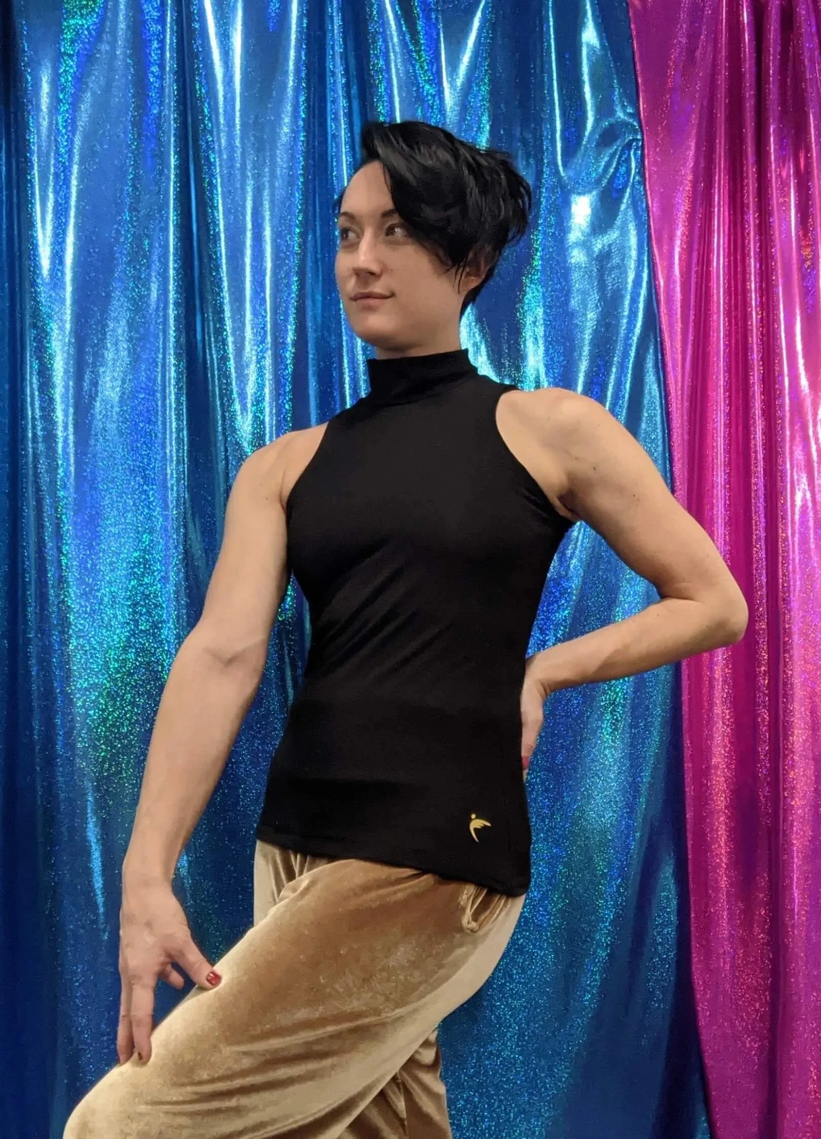 Full Length Turtleneck Tank