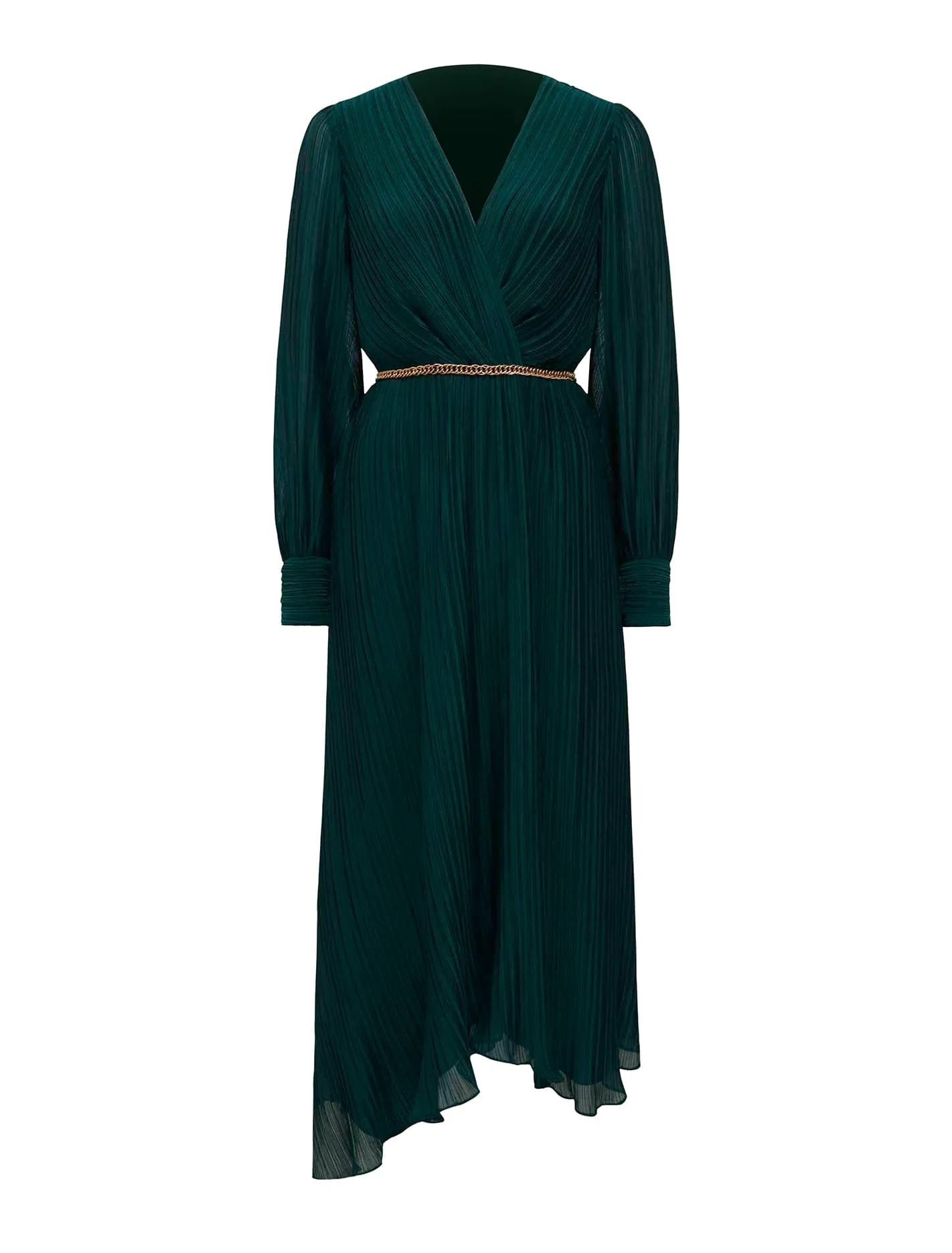 Genevieve Crinkle Midi Dress