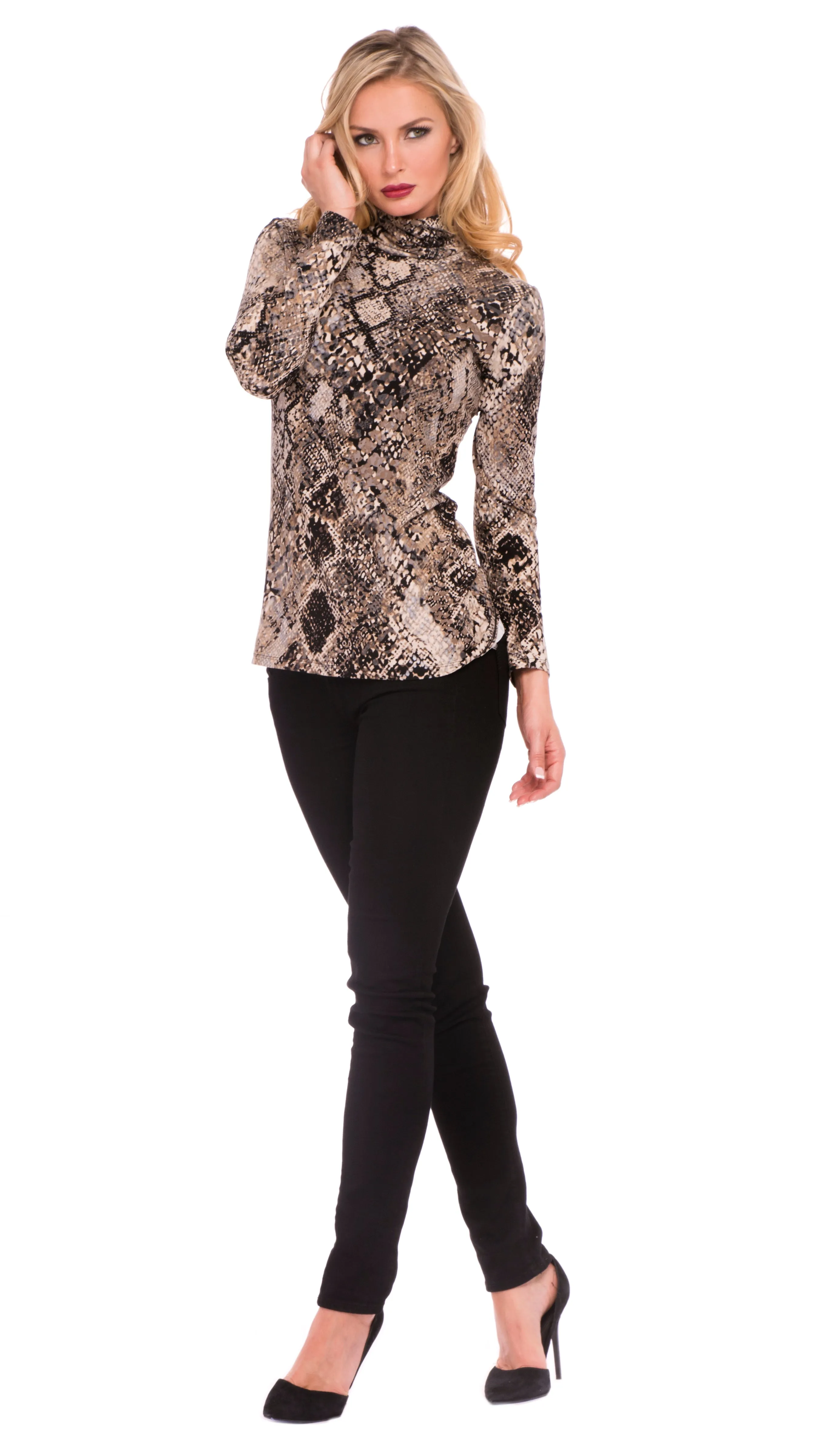 Gretta Turtleneck Top