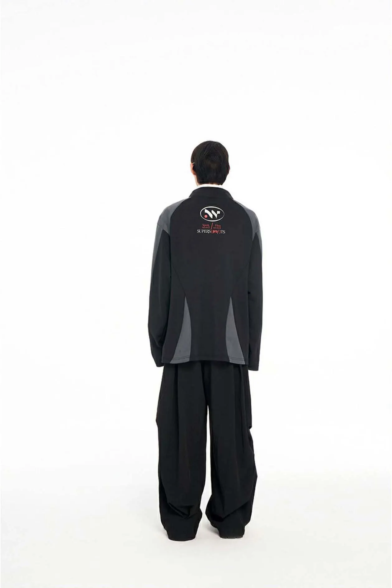 Half Turtleneck Long Sleeve T-Shirt