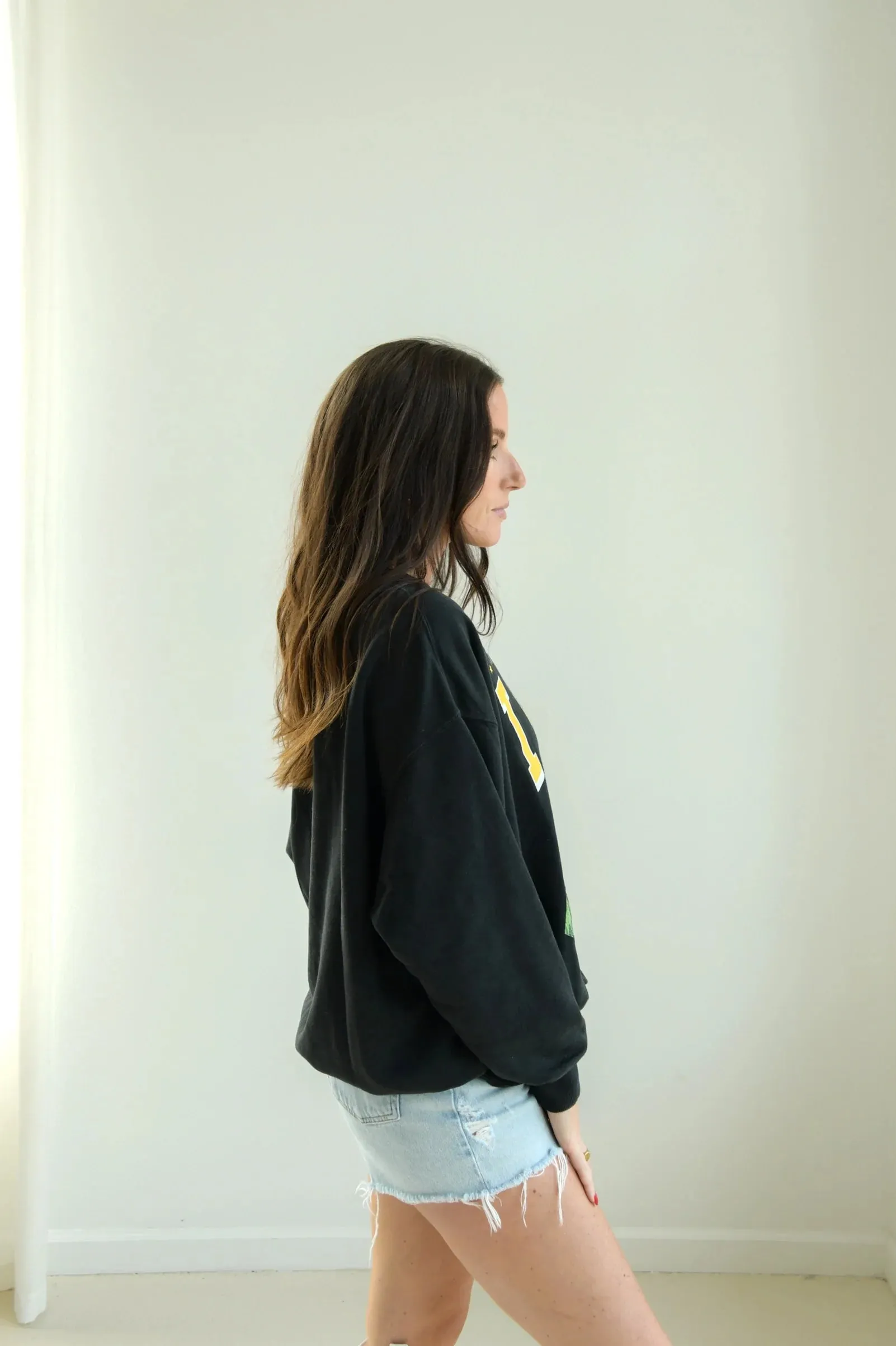Iowa Malone Black Football Pullover