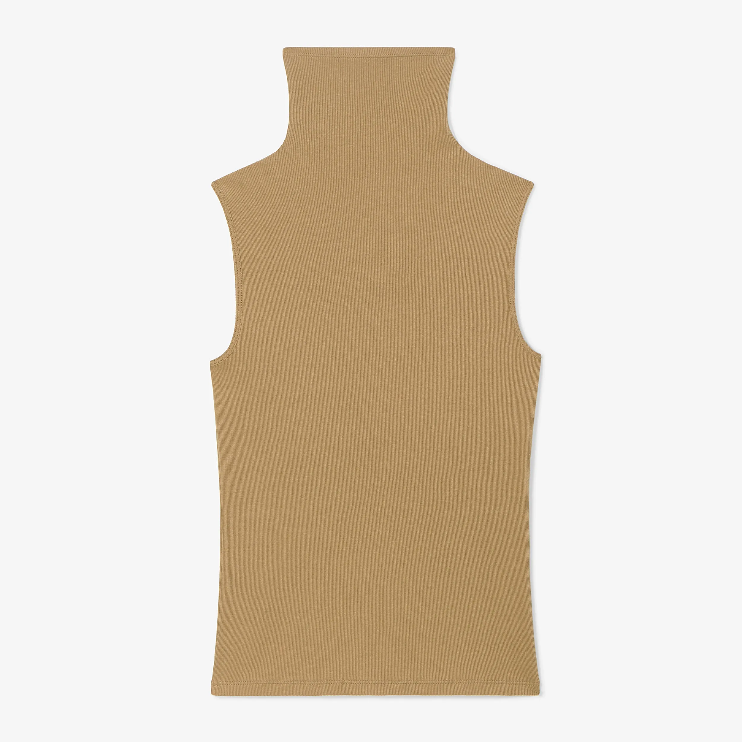 Jett Tank - Organic Ribbed Pima Cotton :: Saddle