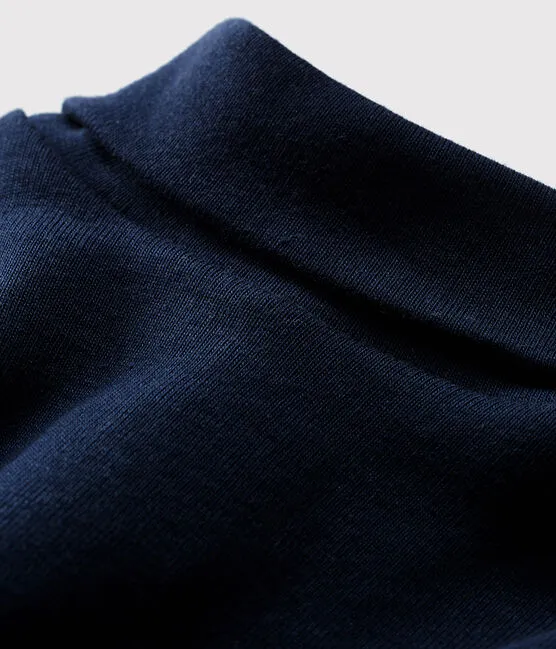 Long Sleeved Navy Turtleneck Onesie