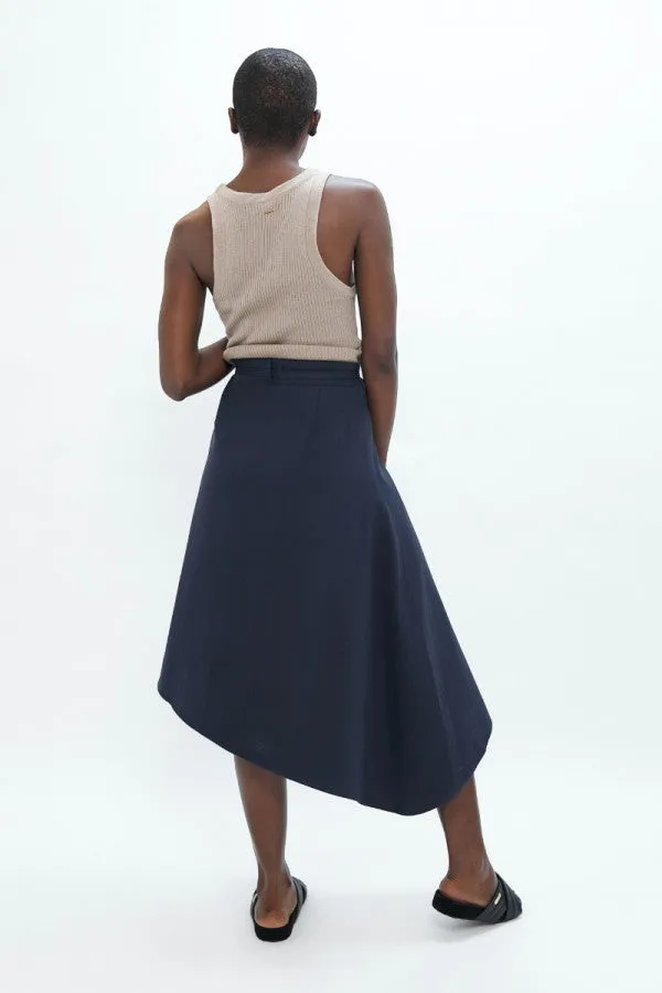 Mallorca PMI Asymmetric Skirt Summer Night