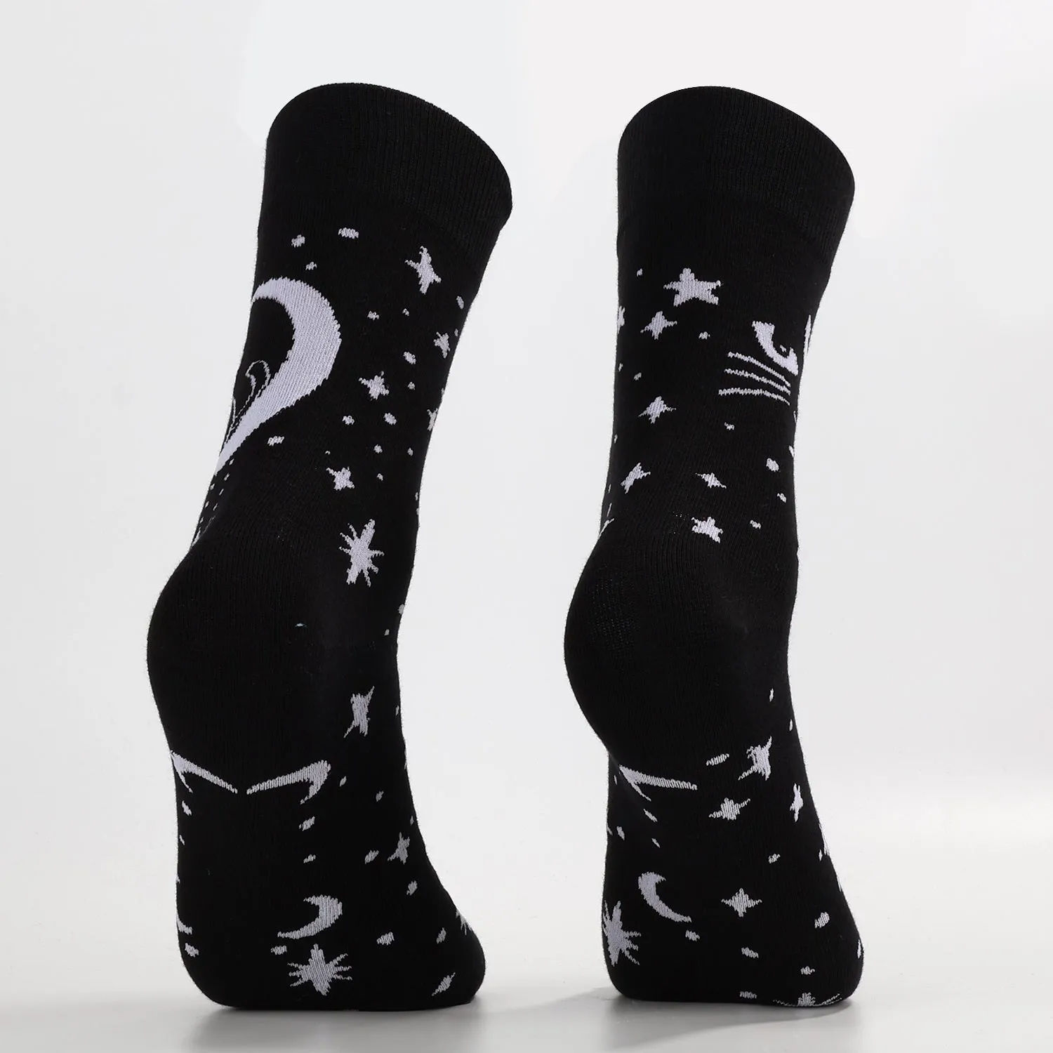 Moon Kitten Socks
