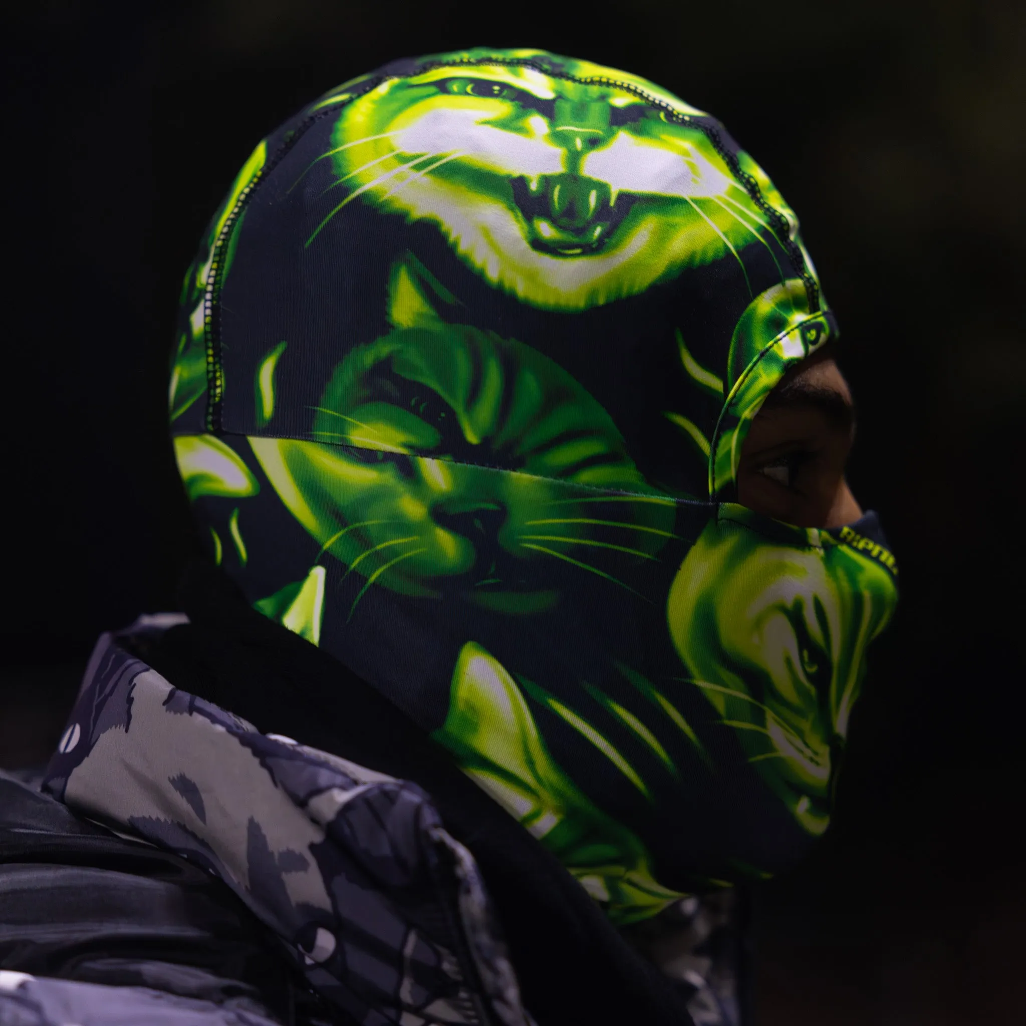 Neon Cat Balaclava