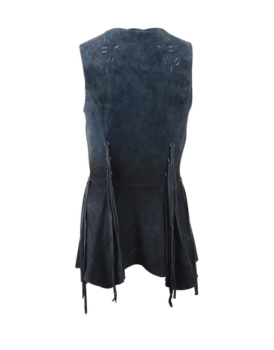 New Steview Fringe Bottom Gilet