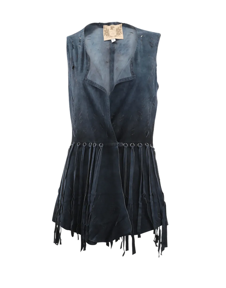 New Steview Fringe Bottom Gilet