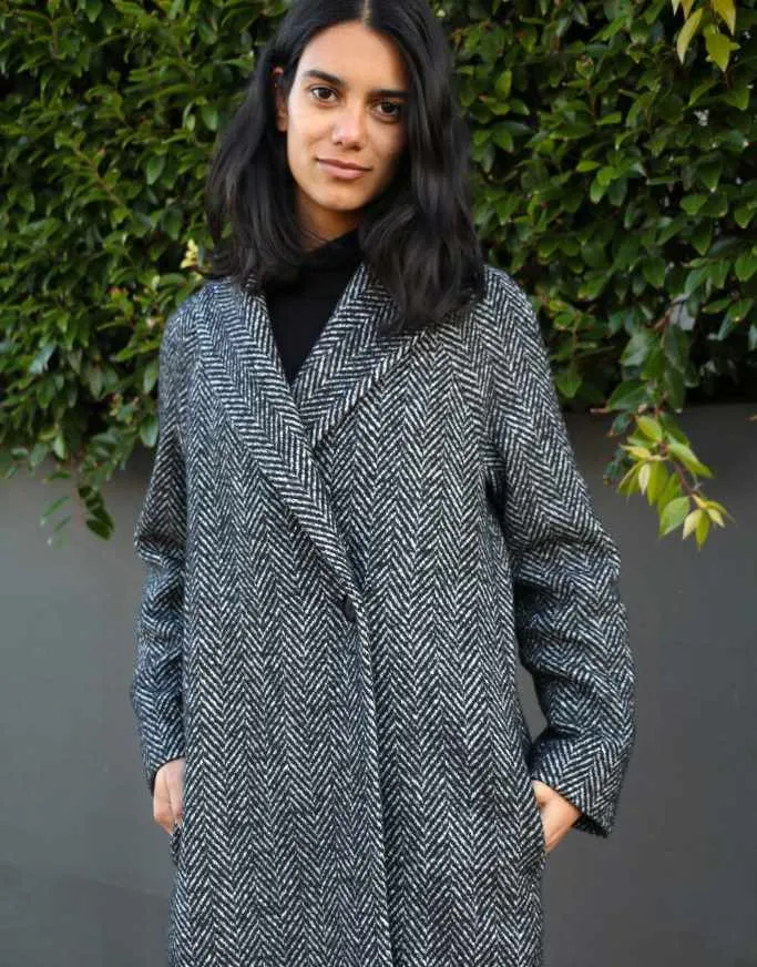 Oslo Coat Sewing Pattern, Tessuti