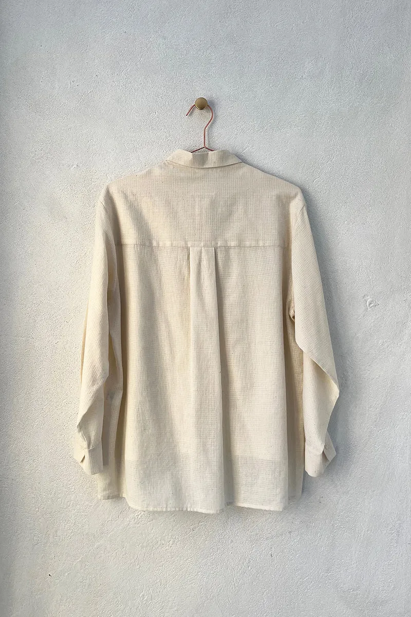 Patti Ecru Shirt by Elwin