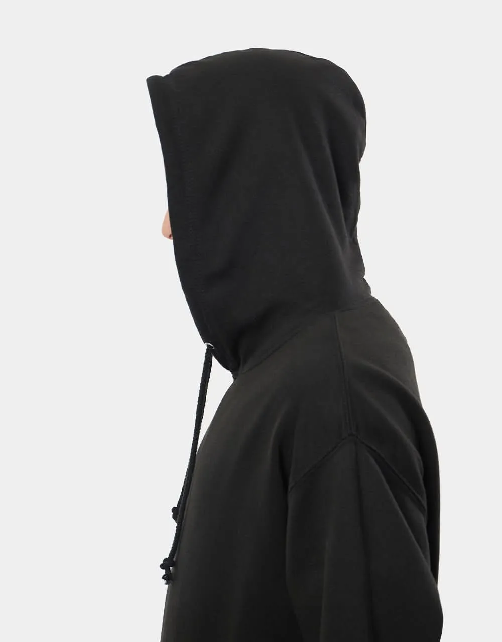 Route One Illusion Pullover Hoodie - Black
