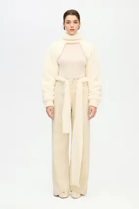 Sherpa Bolero Blouse