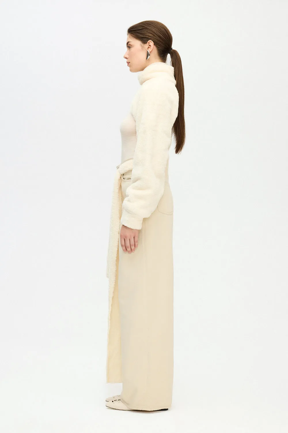 Sherpa Bolero Blouse