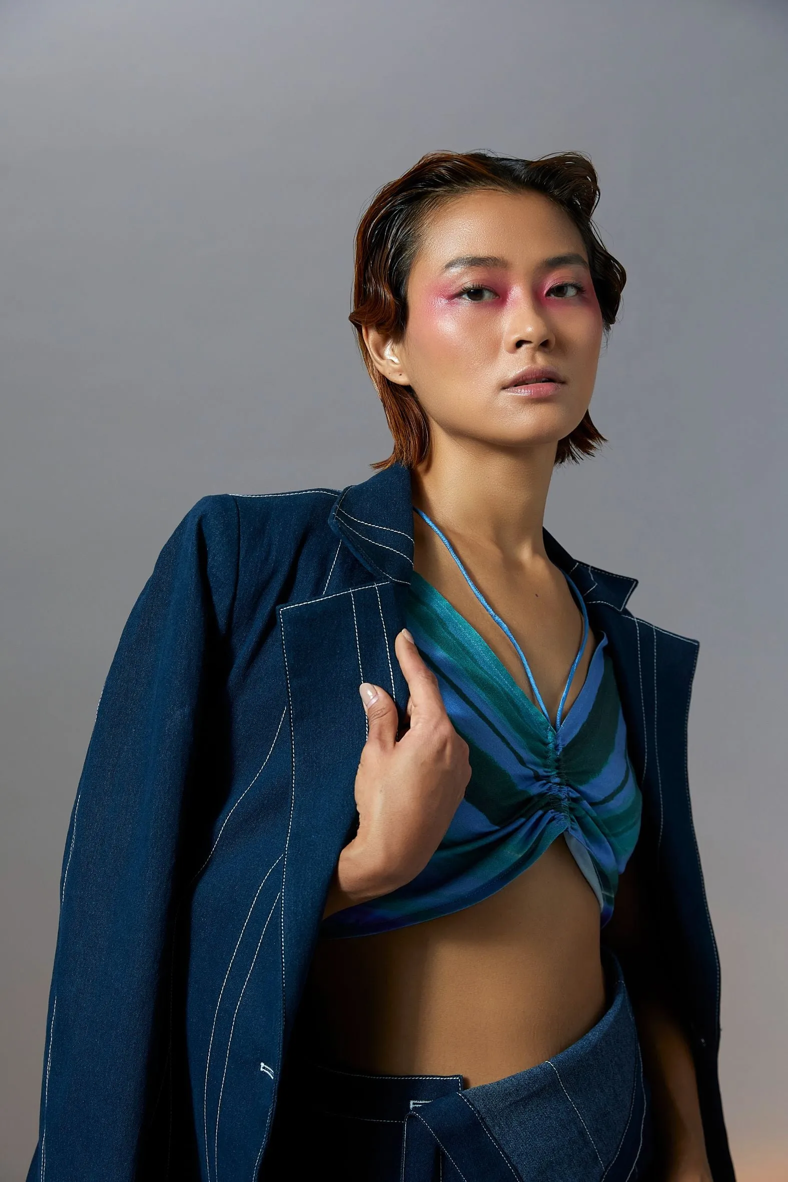 Slate Skirt in Blue