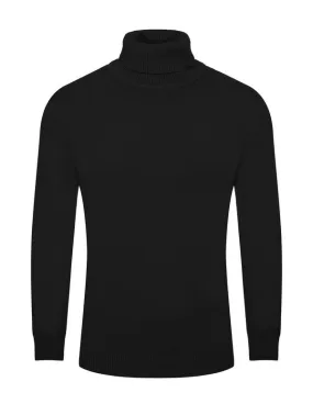 Solid Long Sleeve Turtleneck Sweater