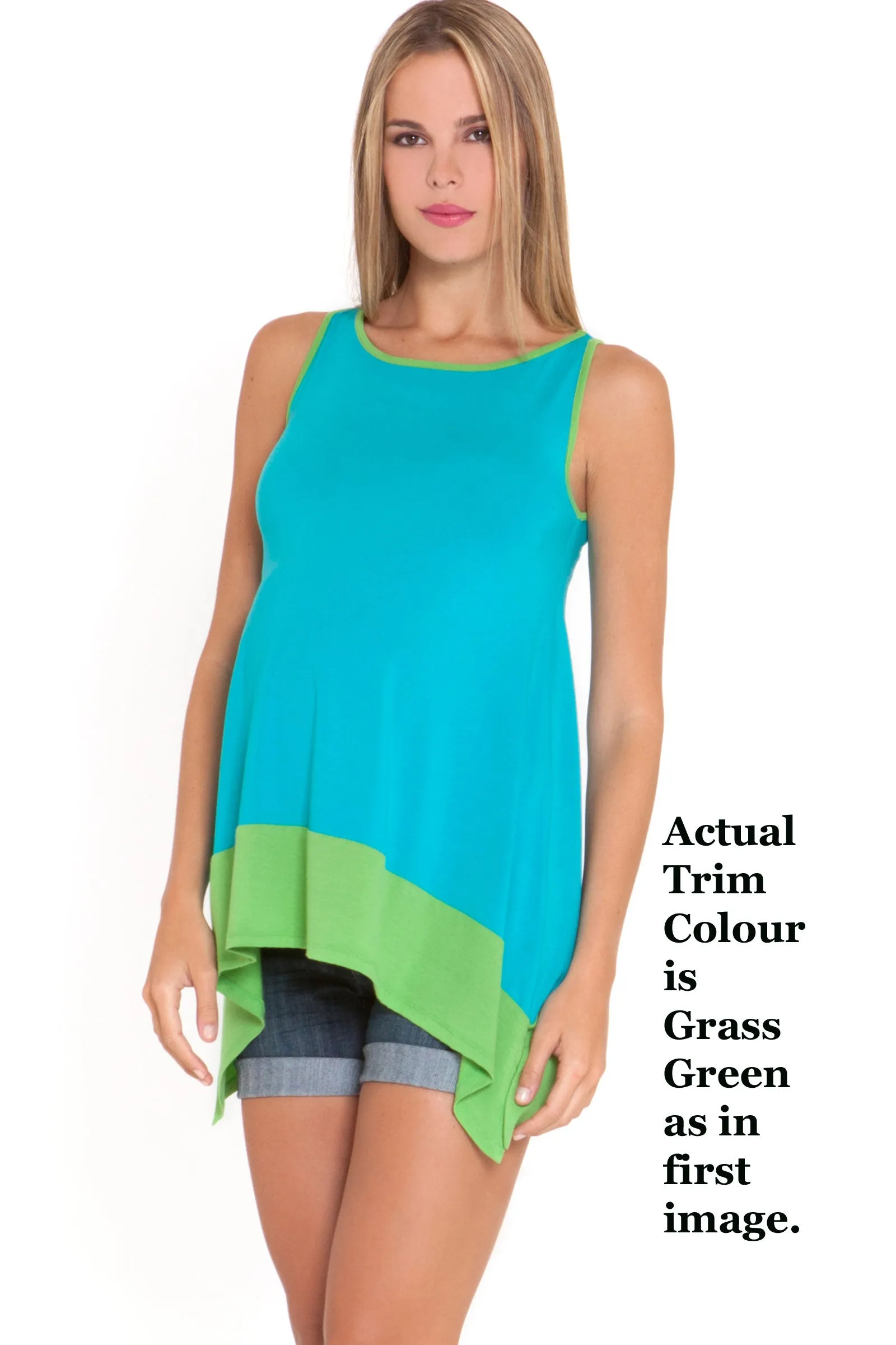 Strip Tipped Maternity Tunic