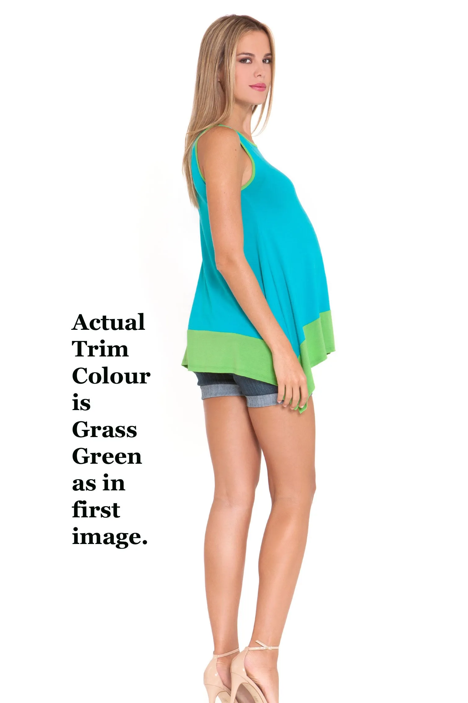 Strip Tipped Maternity Tunic