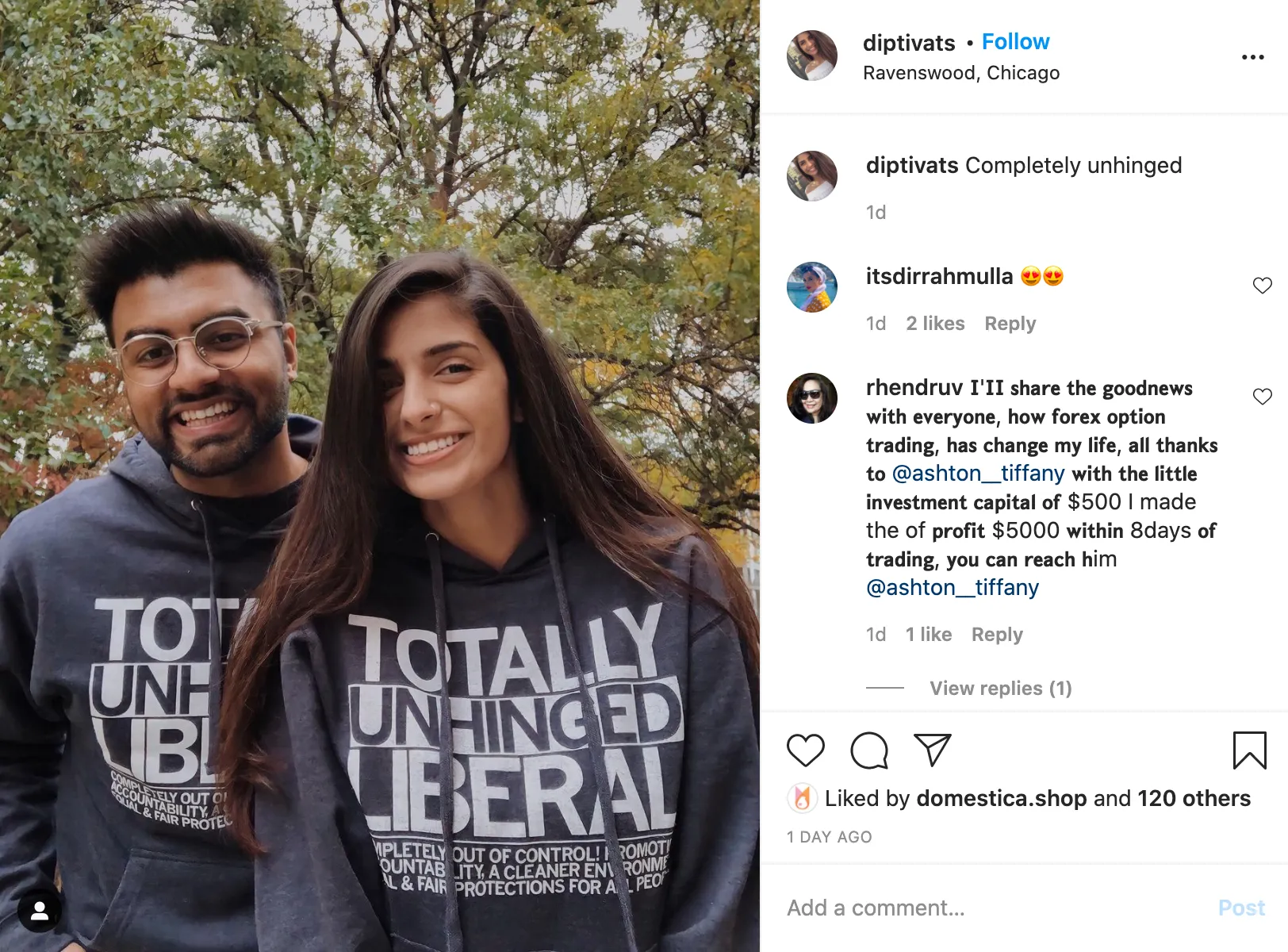 Totally Unhinged Liberal Pullover Hoodie