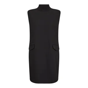 Volacc turtleneck dress - Black