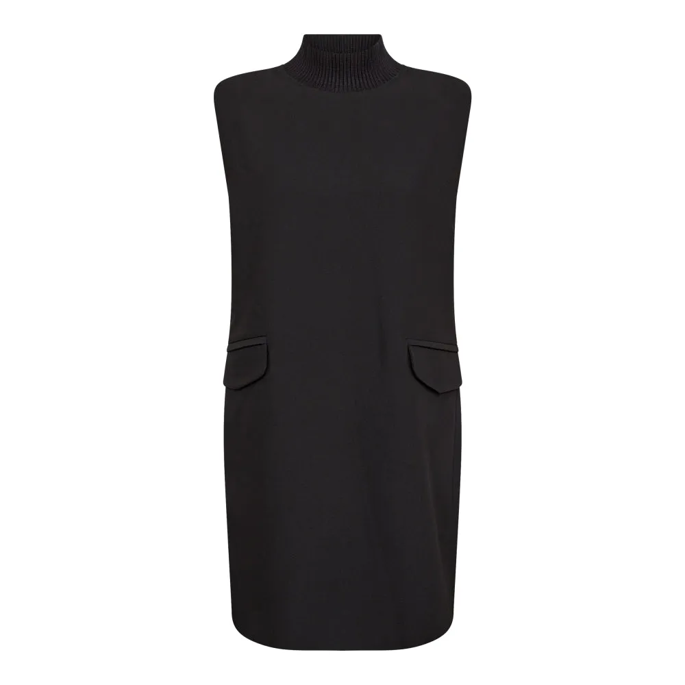 Volacc turtleneck dress - Black