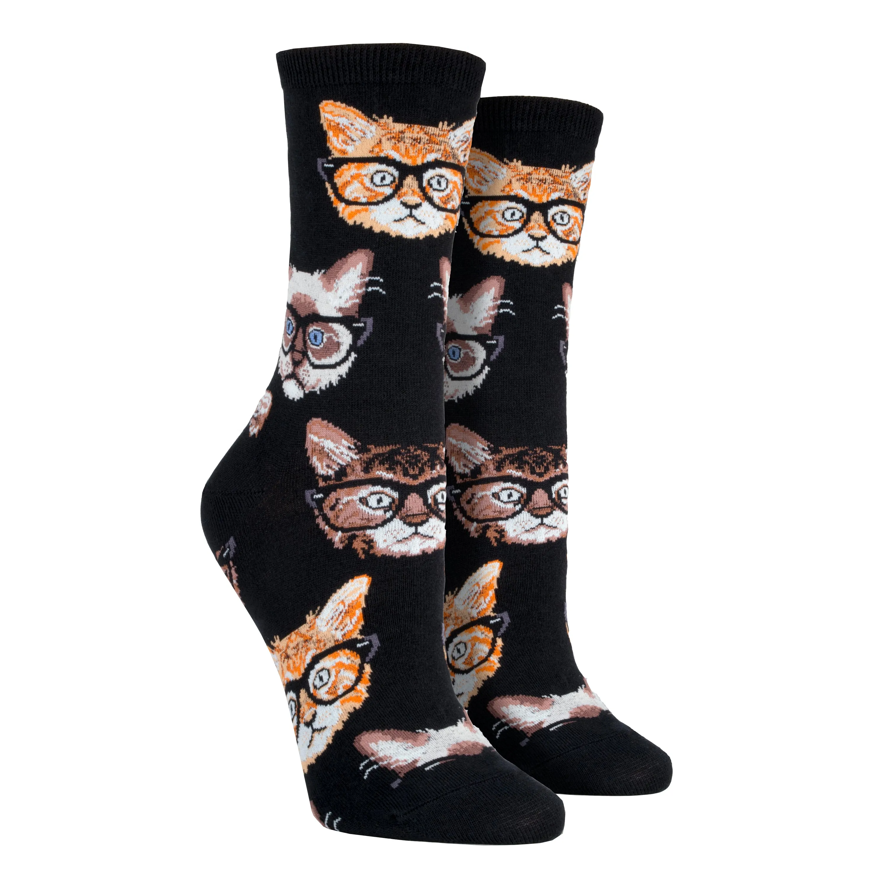 Women's Kitten Nerd Socks